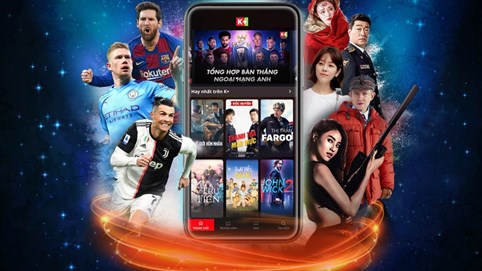 K+ ra mắt ứng dụng phiên bản mới