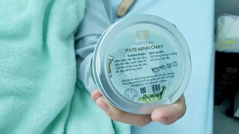 500 sản phẩm Pate Minh Chay chưa được thu hồi