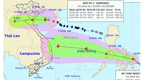 Bão chồng bão ở biển Đông, hướng thẳng vào Việt Nam