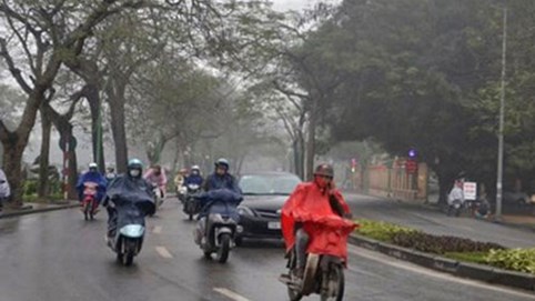 Ngày 14/12: Miền Bắc chuyển rét đậm kèm mưa phùn, vùng núi có băng giá 