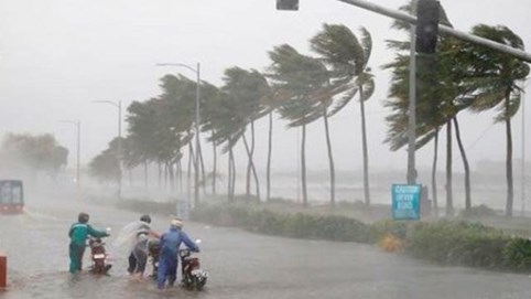 Bão Molave di chuyển nhanh, gió có thể giật cấp 14-15 khi gần bờ