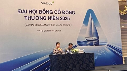 ĐHĐCĐ Chứng khoán Vietcap (VCI): Báo lãi quý 1 gần 400 tỷ, đặt mục tiêu 1.420 tỷ, phủ nhận tư vấn thương vụ STB