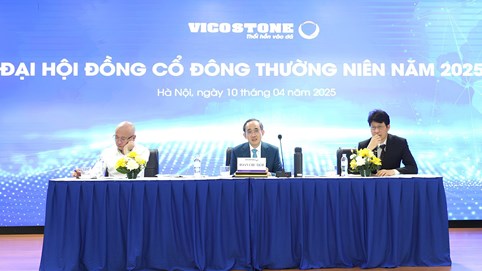 Vicostone (VCS) thông qua kế hoạch lãi 2025 tăng nhẹ 2,3%, Chủ tịch Hồ Xuân Năng nói về kịch bản đối phó thuế quan Mỹ
