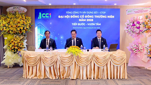 ĐHĐCĐ CC1 (UPCoM: CC1) đặt mục tiêu lãi 371 tỷ năm 2025, lên kế hoạch chuyển sàn HOSE muộn nhất năm 2026