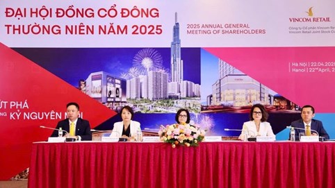 ĐHĐCĐ 2025 Vincom Retail (VRE): Đặt kế hoạch lợi nhuận kỷ lục 4.700 tỷ, Chủ tịch Trần Mai Hoa giải đáp lý do chưa chia cổ tức 6 năm liên tiếp