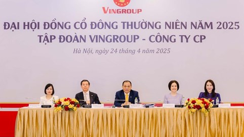 ĐHĐCĐ 2025: Vingroup (VIC) đặt mục tiêu lợi nhuận 10.000 tỷ đồng, dự kiến niêm yết Vinpearl tháng 5