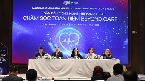 ĐHĐCĐ FPT Retail 2025: Đặt kế hoạch kinh doanh kỷ lục, đẩy mạnh chuyển đổi AI, hé lộ đối tác chiến lược của Long Châu
