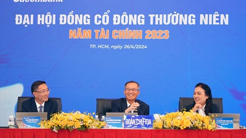 ĐHĐCĐ 2024 Sacombank (STB): Mục tiêu lợi nhuận trước thuế 10.600 tỷ đồng; chủ tịch Dương Công Minh khẳng định tin đồn sai sự thật không liên quan tới bà Trương Mỹ Lan