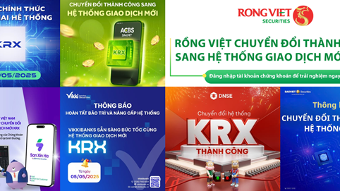 Hệ thống giao dịch chứng khoán mới (KRX) sẵn sàng vận hành từ 5/5