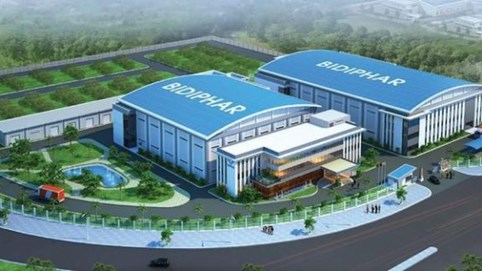 Bidiphar (DBD): Chốt quyền nhận cổ tức tiền mặt 20%, sắp phát hành ESOP giá 10.000 đồng