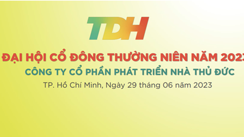 Nhà Thủ Đức (TDH): ĐHCĐ bất thành, Tổng giám đốc chia sẻ về dự án bất động sản liên quan đến khoản thuế 365 tỷ đồng