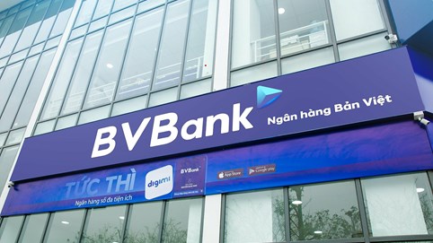 BVBank (BVB) hoàn tất hai đợt tăng vốn, vốn điều lệ vượt 6.400 tỷ đồng