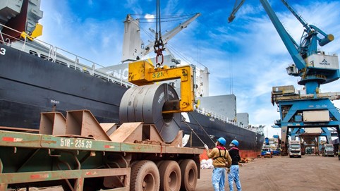 Lò cao số 1 tại Hòa Phát Dung Quất 1 tái khởi động, sẵn sàng gia tăng sản lượng