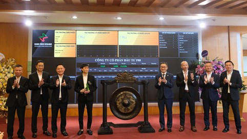 Chào sàn UPCoM, cổ phiếu F88 tăng kịch trần lên 888.800 đồng, giữ vị thế doanh nghiệp có thị giá cao nhất thị trường