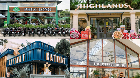 Cuộc chiến chuỗi cà phê: Highlands, Phúc Long, Katinat chạy đua mở rộng điểm bán, giành giật từng mét vuông 