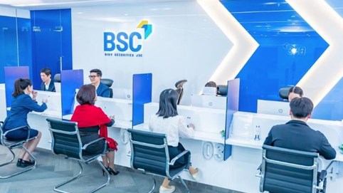 Chứng khoán BIDV (BSC) báo lãi 9 tháng 496 tỷ đồng, tổng tài sản tăng vọt lên 16.661 tỷ