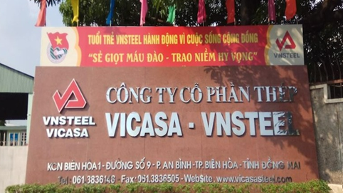 Cổ phiếu VCA vào diện cảnh báo, Thép Vicasa giải trình lý do bị buộc di dời nhà máy khỏi KCN Biên Hòa 1