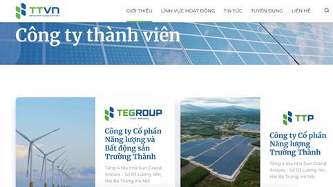 Năng lượng và Bất động sản Trường Thành (TEG) đổi tên, xóa ngành bất động sản để dồn lực cho năng lượng tái tạo