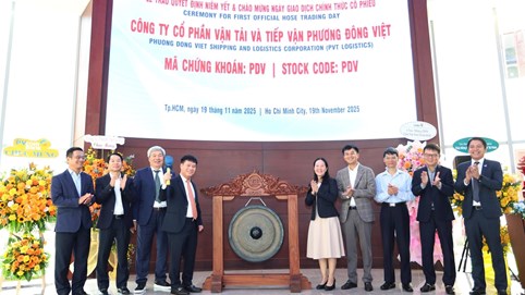 Vận tải Phương Đông Việt (PDV) lọt danh sách 66 mã chứng khoán bị HOSE cắt margin