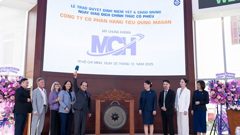 'Siêu phẩm' Masan Consumer (MCH) chào sàn HoSE: Vốn hóa 9 tỷ USD, cổ đông nhận 'quà kép' tiền mặt và cổ phiếu