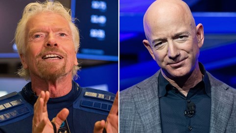Richard Branson và Jeff Bezos: Hai tỷ phú dẫn đầu cuộc đua vào vũ trụ có những điểm chung nào?