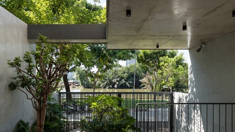 Ngôi nhà hướng sông quận 7 của gia chủ chuộng phong thủy