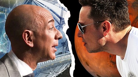 Cuộc chiến ngành hàng không vũ trụ: Jeff Bezos và Elon Musk xung đột xung quanh vấn đề internet vệ tinh