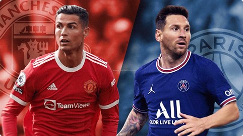 Cầu thủ bóng đá kiếm tiền nhiều nhất năm 2021: Ronaldo vượt qua Messi sau khi trở lại Manchester United
