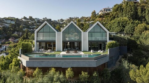 Vẻ đẹp của trang trại hiện đại 32 triệu USD tại Hollywood Hills