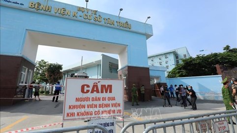 Hỗ trợ Bệnh viện K cơ sở Tân Triều phòng, chống dịch