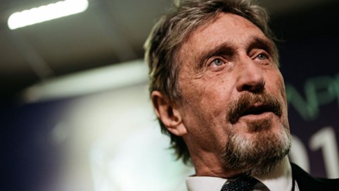 John McAfee bị bắt
