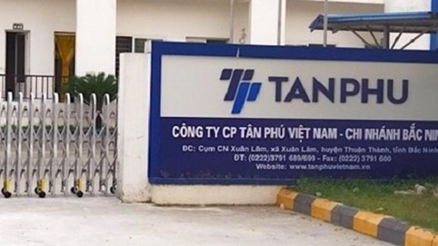 Tân Phú Việt Nam (TPP) - công ty con của DNP Holding liên tục bị xử phạt