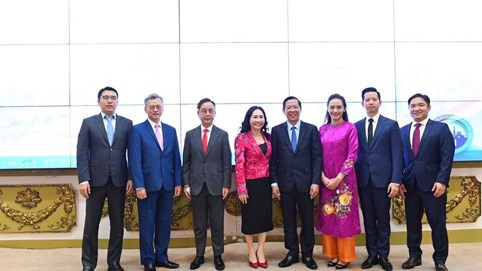 Chủ tịch UBND TP HCM làm việc với Tập đoàn Vạn Thịnh Phát và 2 tập đoàn hàng đầu Châu Á để xúc tiến đầu tư vào TP HCM hậu Covid