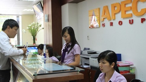 Chứng khoán APEC (APS) chuẩn bị phát hành 1,1 triệu cổ phiếu ESOP