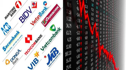 Chứng khoán 1/10: Ngân hàng, chứng khoán chìm trong sắc đỏ, VN-Index giảm hơn 7 điểm 