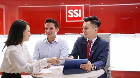 SSI báo lãi công ty mẹ tăng gấp đôi, doanh thu hoạt động tăng 90% so với cùng kỳ 