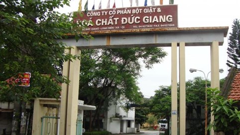 Hóa chất Đức Giang thông báo tạm ứng cổ tức cổ tức bằng tiền tỉ lệ 15%