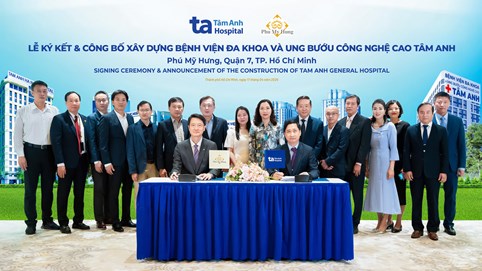 Hai ông lớn bất động sản và y tế hợp tác xây dựng bệnh viện nghìn giường hiện đại bậc nhất, khám chữa bệnh đa khoa và chuyên sâu ung bướu công nghệ cao