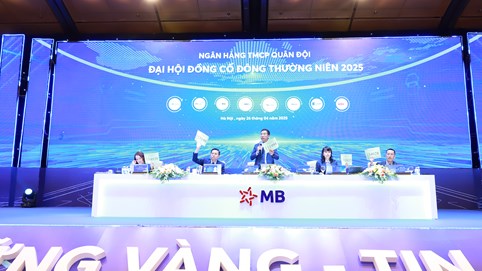 Gần 5.000 người dự Đại hội MB 2025: Cổ tức 35%, lợi nhuận kỳ vọng hơn 31.700 tỷ đồng