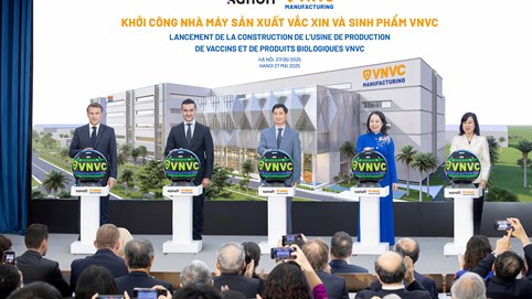 Nhà máy Vắc xin và Sinh phẩm VNVC hiện đại nhất Việt Nam khởi công