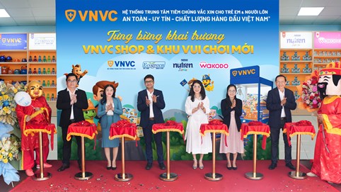 VNVC SHOP: Bước đi mới hợp thời của “ông lớn” ngành tiêm chủng