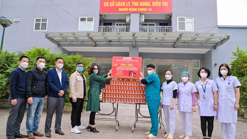 Công ty Bảo Trí tiếp tục trao tặng 600 Hộp Viên Thảo Mộc Thiên Việt An cho Bệnh viện Đống Đa, Hà Nội 