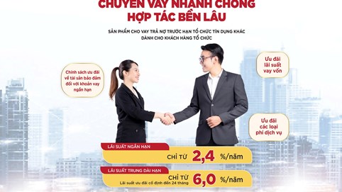 Agribank tiếp tục cho vay trả nợ trước hạn tổ chức tín dụng khác năm 2025
