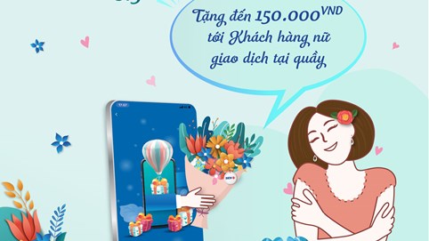 BIDV cảm ơn khách hàng nữ với hàng ngàn quà tặng