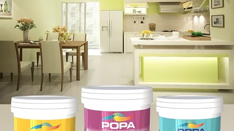 Sơn POPA: Thổi hồn không gian sống