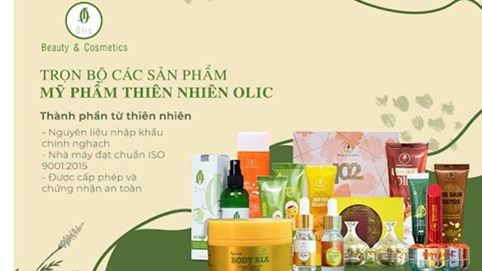 Mỹ phẩm Olic Việt Nam: Khẳng định thương hiệu mỹ phẩm thiên nhiên 
