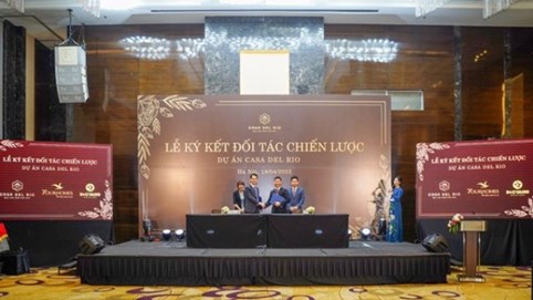 Sao Vàng Holdings ký kết đối tác chiến lược với CĐT dự án Casa Del Rio Hòa Bình 