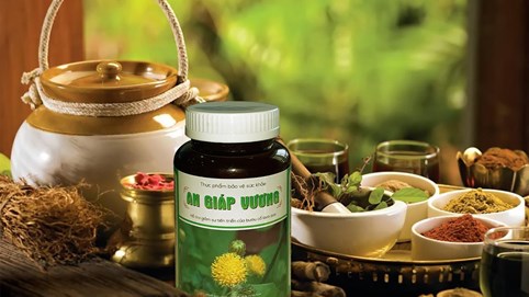 Hỗ trợ điều trị bệnh tuyến giáp cùng An Giáp Vương 