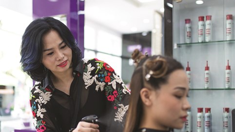 Salon tóc Kim Loan: Chữ “tầm” bắt đầu từ chữ “tâm”