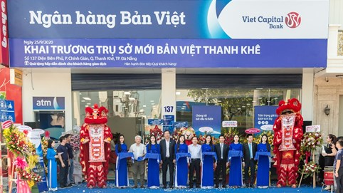 Ngân hàng Bản Việt khai trương trụ sở mới PGD Thanh Khê